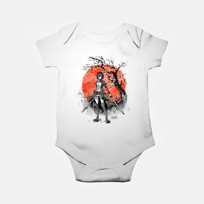 Mikasa Ink-baby basic onesie-IKILO