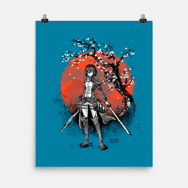 Mikasa Ink-none matte poster-IKILO