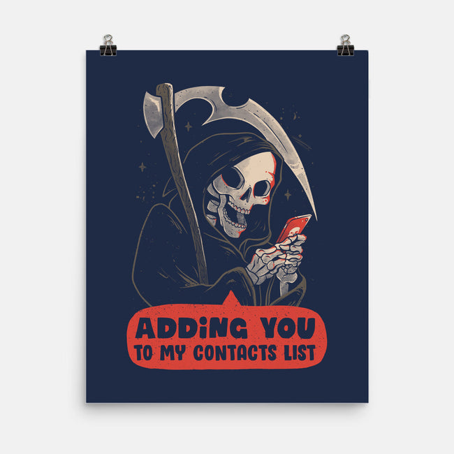Adding You-none matte poster-eduely