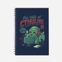 The Calls Of Cthulhu-none dot grid notebook-eduely