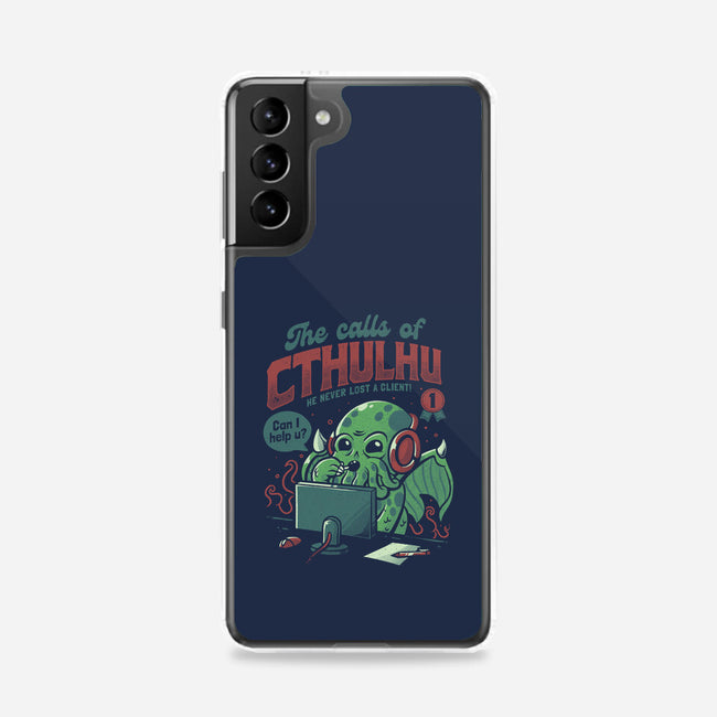 The Calls Of Cthulhu-samsung snap phone case-eduely
