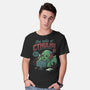 The Calls Of Cthulhu-mens basic tee-eduely