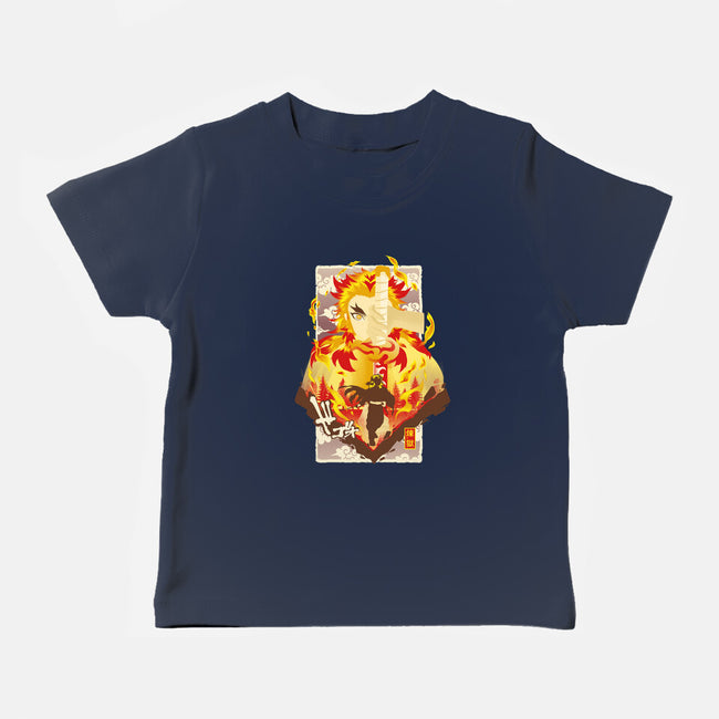 Flame Breathing-baby basic tee-hypertwenty