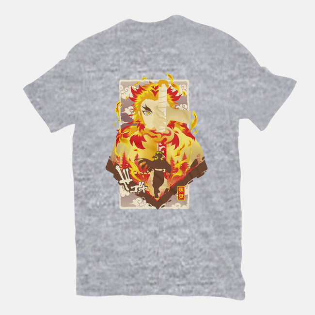 Flame Breathing-mens basic tee-hypertwenty