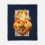 Flame Breathing-none fleece blanket-hypertwenty