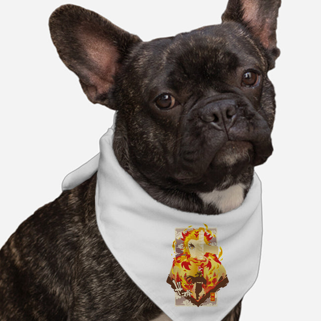 Flame Breathing-dog bandana pet collar-hypertwenty