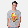 Flame Breathing-mens basic tee-hypertwenty