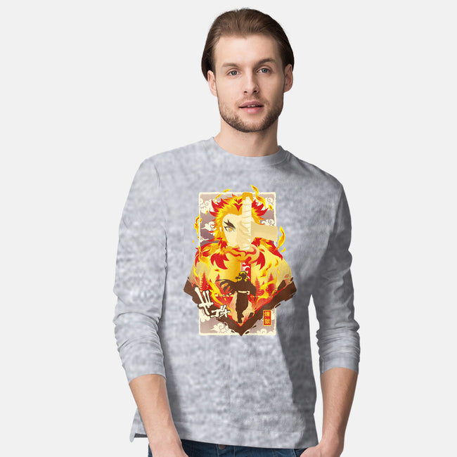 Flame Breathing-mens long sleeved tee-hypertwenty