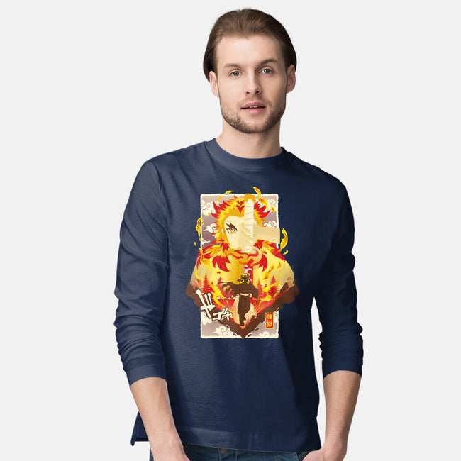 Flame Breathing-mens long sleeved tee-hypertwenty