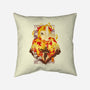 Flame Breathing-none removable cover w insert throw pillow-hypertwenty