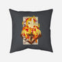 Flame Breathing-none removable cover throw pillow-hypertwenty
