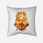 Flame Breathing-none removable cover throw pillow-hypertwenty