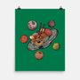 Back To Space Ramen-none matte poster-hirolabs