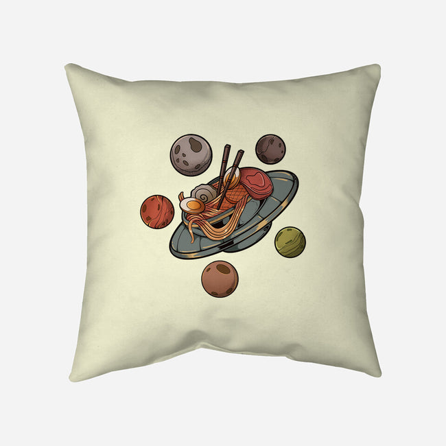 Back To Space Ramen-none removable cover w insert throw pillow-hirolabs