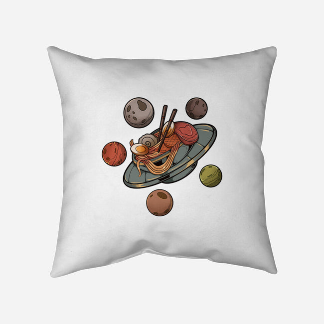 Back To Space Ramen-none removable cover w insert throw pillow-hirolabs