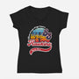 Strange Things Happen-womens v-neck tee-DrMonekers