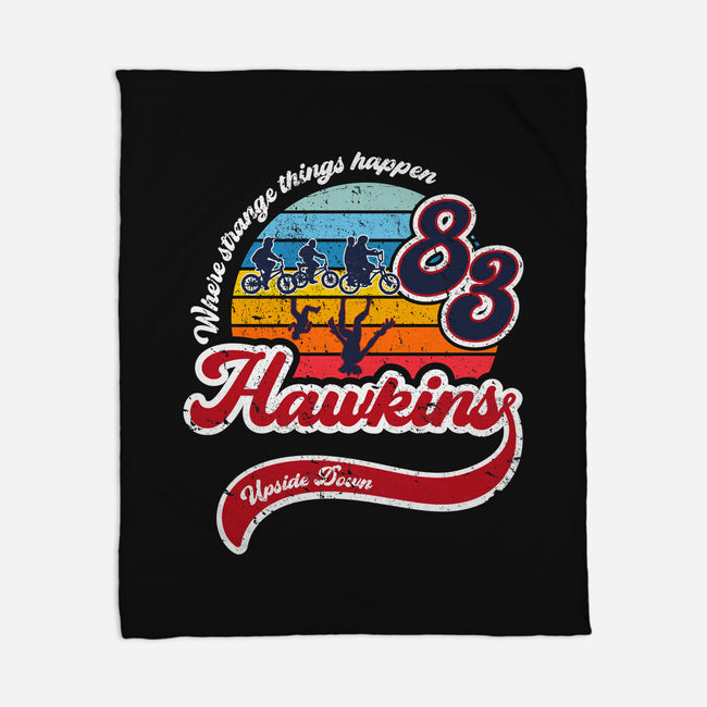 Strange Things Happen-none fleece blanket-DrMonekers