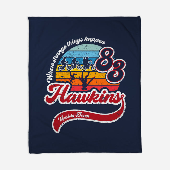 Strange Things Happen-none fleece blanket-DrMonekers