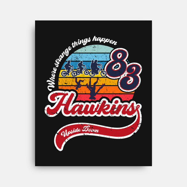 Strange Things Happen-none stretched canvas-DrMonekers