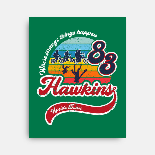 Strange Things Happen-none stretched canvas-DrMonekers