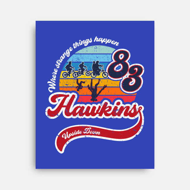 Strange Things Happen-none stretched canvas-DrMonekers