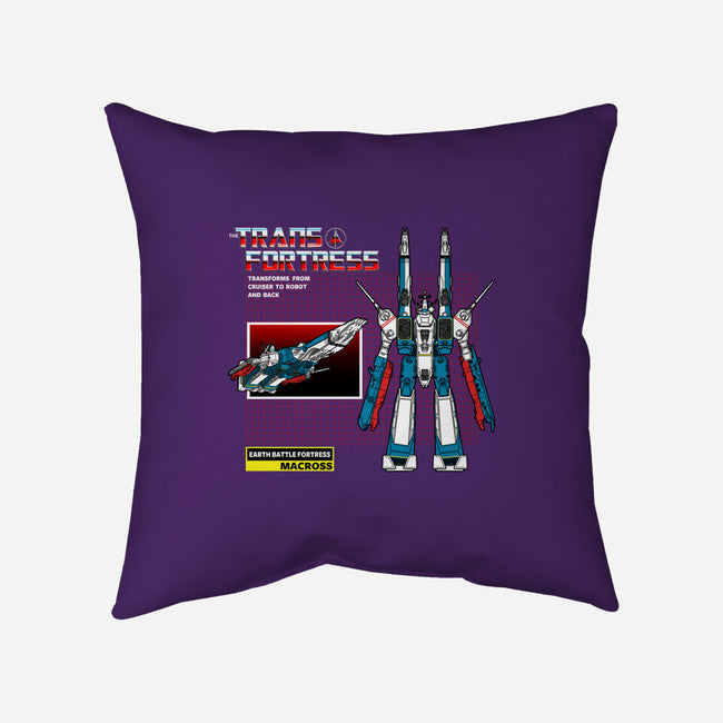 The Transfortress-none removable cover w insert throw pillow-Boggs Nicolas
