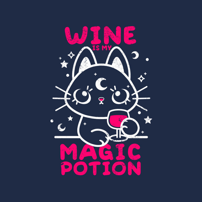 Wine Is My Magic Potion-youth basic tee-NemiMakeit