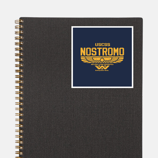 Nostromo Corporation-none glossy sticker-DrMonekers