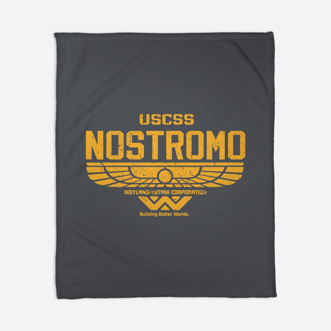 Nostromo Corporation-none fleece blanket-DrMonekers
