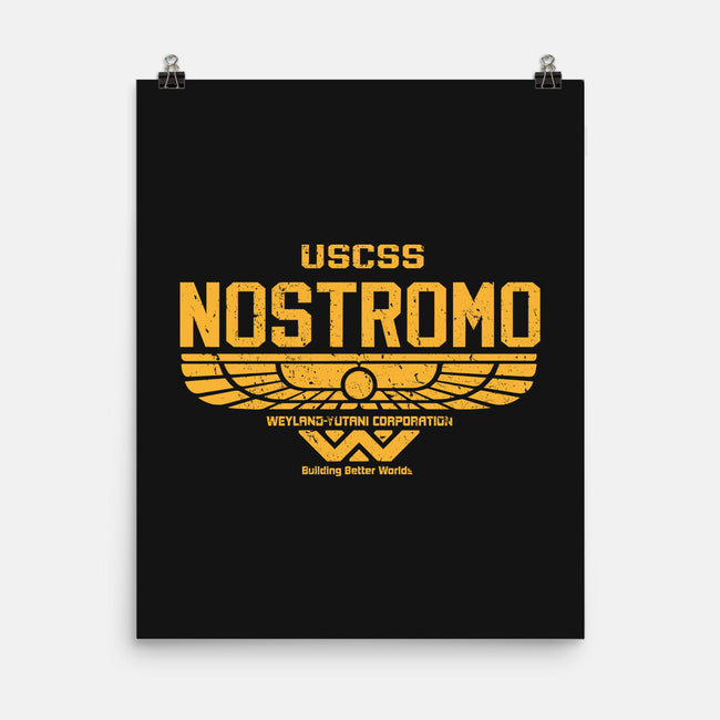 Nostromo Corporation-none matte poster-DrMonekers