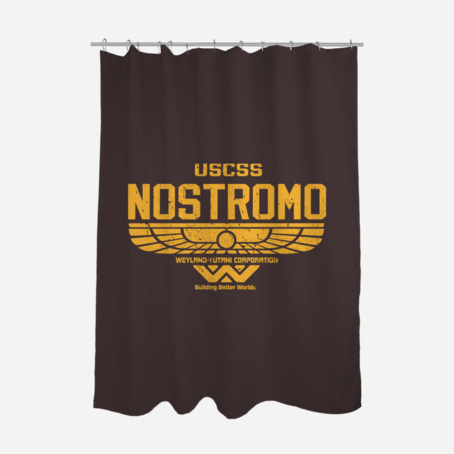 Nostromo Corporation-none polyester shower curtain-DrMonekers