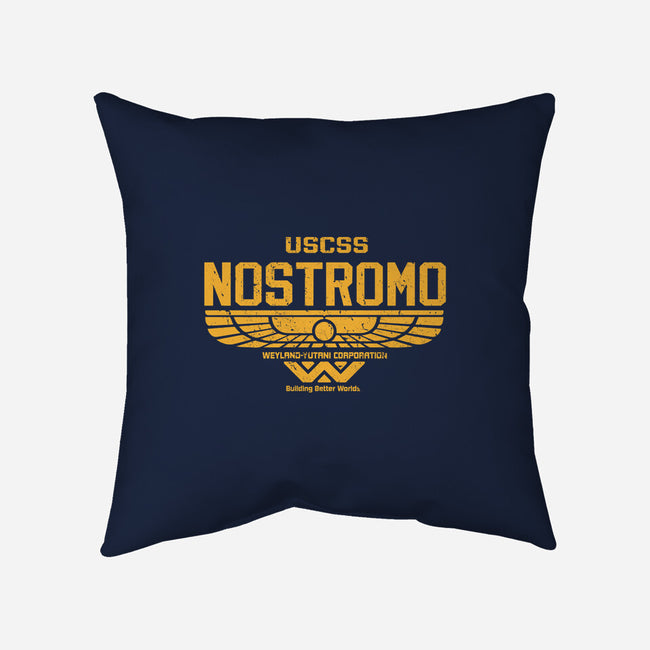 Nostromo Corporation-none removable cover w insert throw pillow-DrMonekers