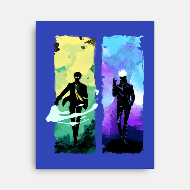 The Sorcerer Professors-none stretched canvas-IKILO