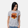 Return Of The Bounty Hunter-womens basic tee-AdamLue