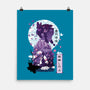 Shinobu Kocho Negative Space-none matte poster-SwensonaDesigns