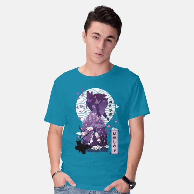 Shinobu Kocho Negative Space-mens basic tee-SwensonaDesigns