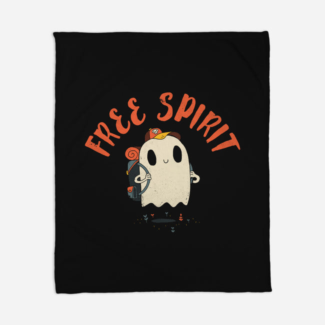 A Free Spirit-none fleece blanket-DinoMike