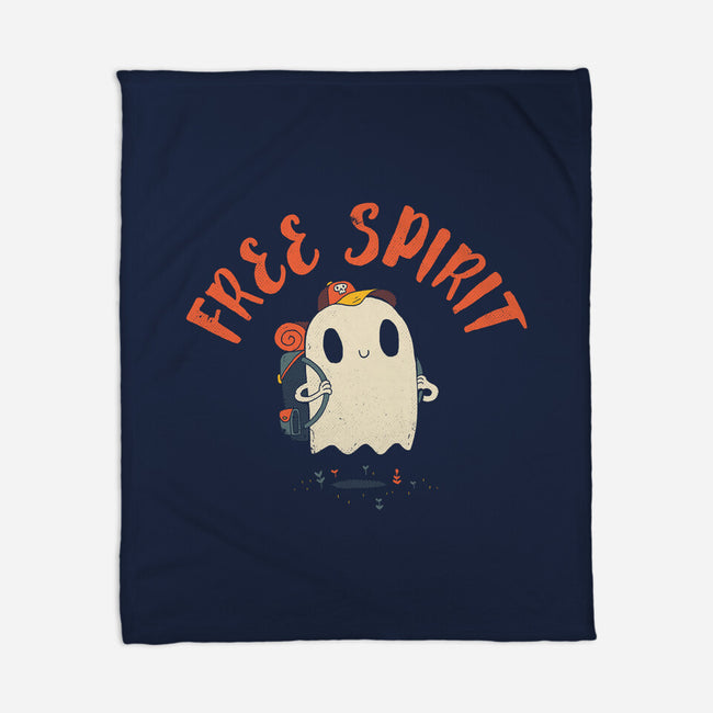 A Free Spirit-none fleece blanket-DinoMike
