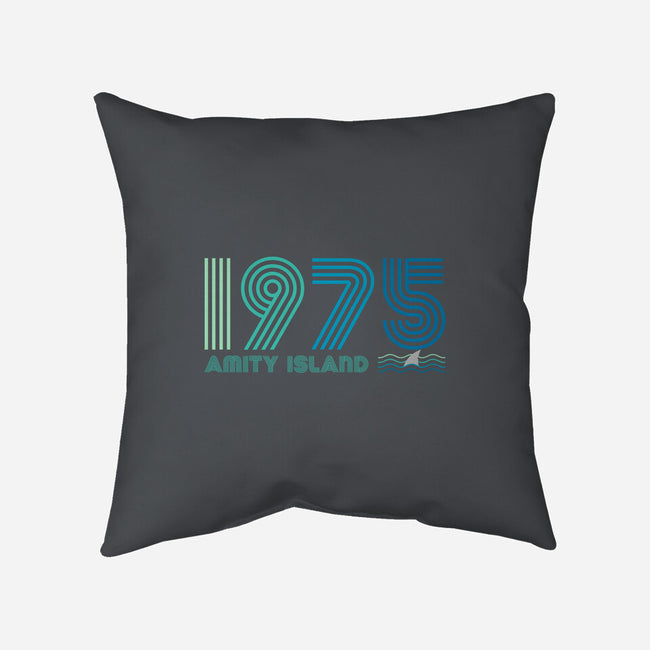 Amity Island 1975-none removable cover w insert throw pillow-DrMonekers