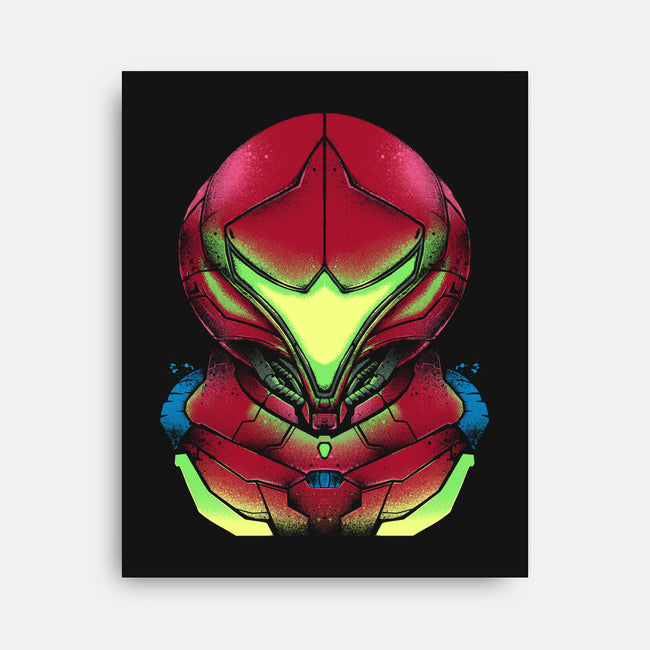 Metroid Dread-none stretched canvas-RamenBoy