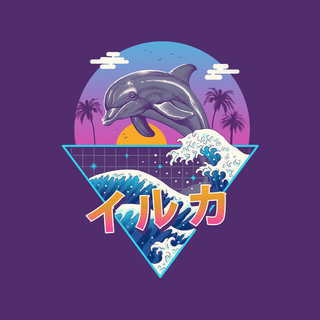 Dolphin Wave-unisex zip-up sweatshirt-vp021