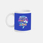 Dolphin Wave-none glossy mug-vp021