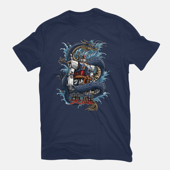 Gundam Dragon Force-youth basic tee-SecondSyndicate