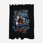 Gundam Dragon Force-none polyester shower curtain-SecondSyndicate