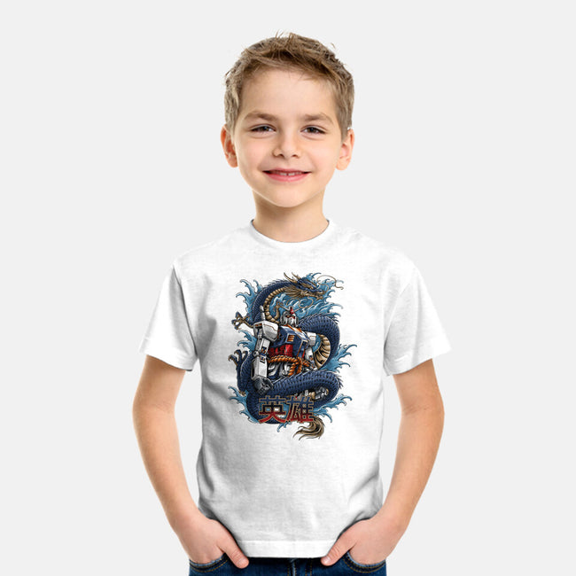 Gundam Dragon Force-youth basic tee-SecondSyndicate