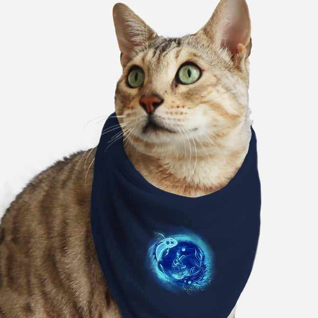 Sea Dancer-cat bandana pet collar-Ionfox