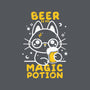Beer Is My Magic Potion-none removable cover throw pillow-NemiMakeit