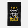 Beer Is My Magic Potion-none beach towel-NemiMakeit