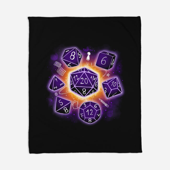 Dice Universe-none fleece blanket-Vallina84