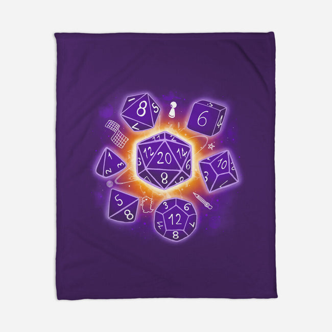 Dice Universe-none fleece blanket-Vallina84